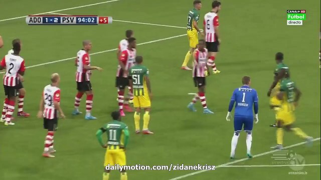 2-2 Martin Hansen INCREDIBLE Goal HD | Ado Den Haag v. PSV Eindhoven - Eredivisie 11.08.2015 HD