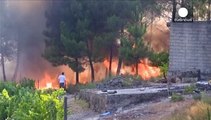 Schwere Waldbrände wüten in Portugal und Spanien