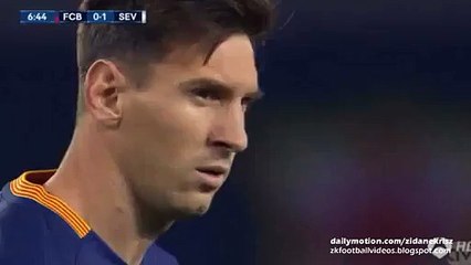 Messi Amazing 1:1 Goal HD - Barcelona v. Sevilla - UEFA Super Cup - 11.08.2015