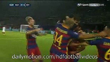 Super Goal Lionel Messi FC Barcelona 2-1 Sevilla Uefa Super Cup 11.08.2015 HD