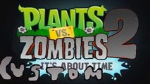Plants vs Zombies 2 Custom Music - Far Future Demonstration Mini Game Speeded up! (Very Fast)