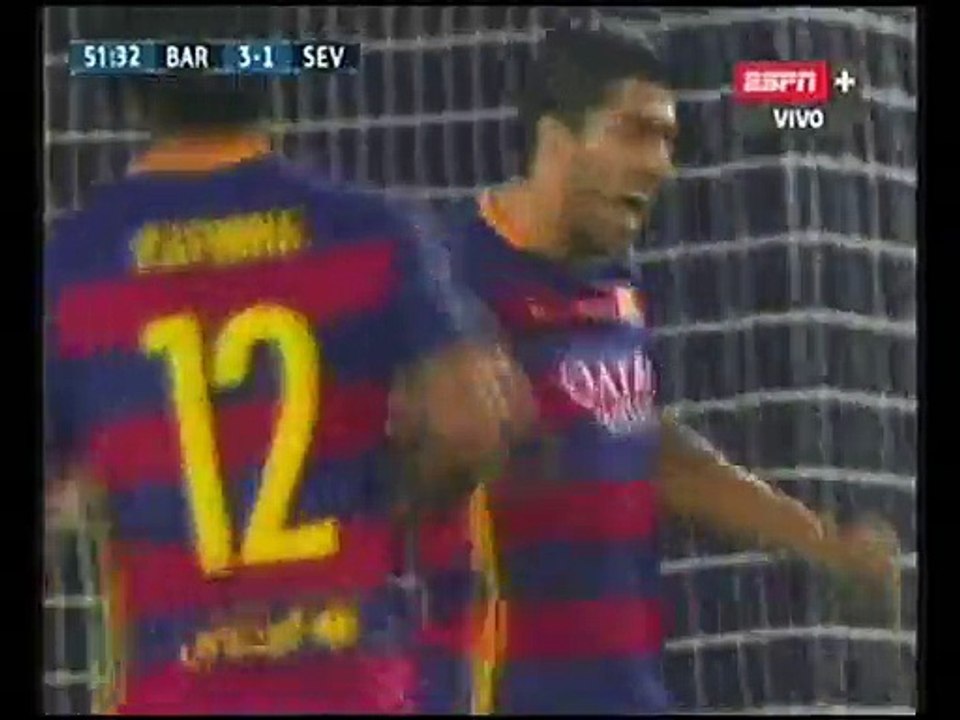 Gol suarez al sevilla