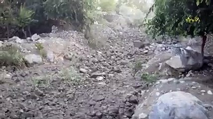 Flood in Sain Ghowari Gilgit Baltistan