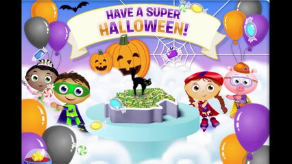 Super Why Cake Maker Halloween Party Cartoon Animation PBS Kids Game Play Walkthrough