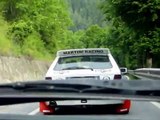 Lancia Delta HF Martini drift