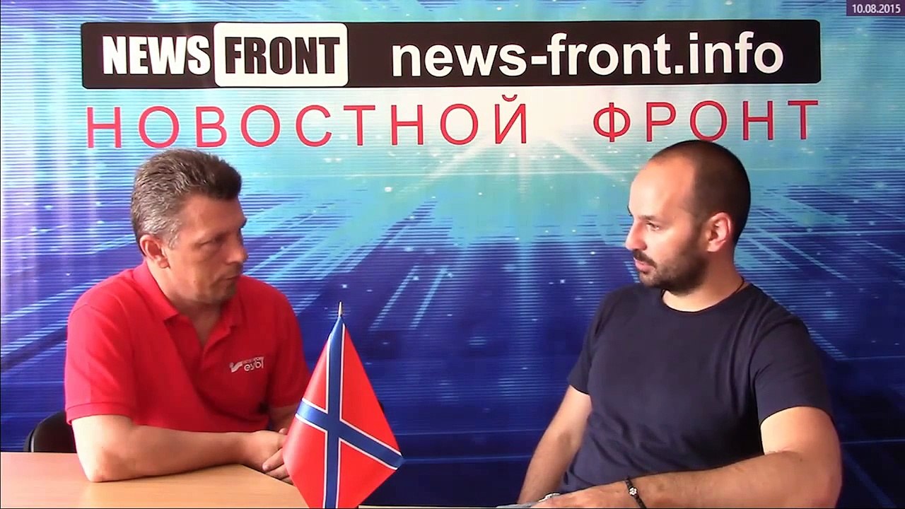 Константин Долгов в студии News Front (1 часть)