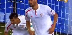 Antonio Reyes Goal Barcelona 4 - 2 Sevilla Uefa Super Cup 11-8-2015