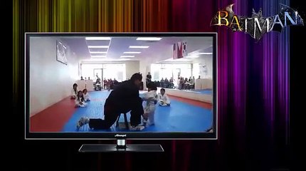 Little Boy Trying To Break Board In Taekwondo    Funny Little boy