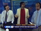 Fitzy In The NESN/Red Sox Announcers' Booth