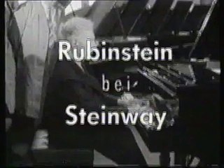 ARTHUR RUBINSTEIN in HAMBURG (1966) - NDR documentary