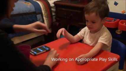 Vlog 4: Potty Training My Autistic Toddler & More of Our Own Home Therapy