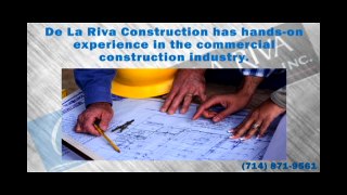 De La Riva Construction Specializes in Commercial and Industrial Construction Jobs
