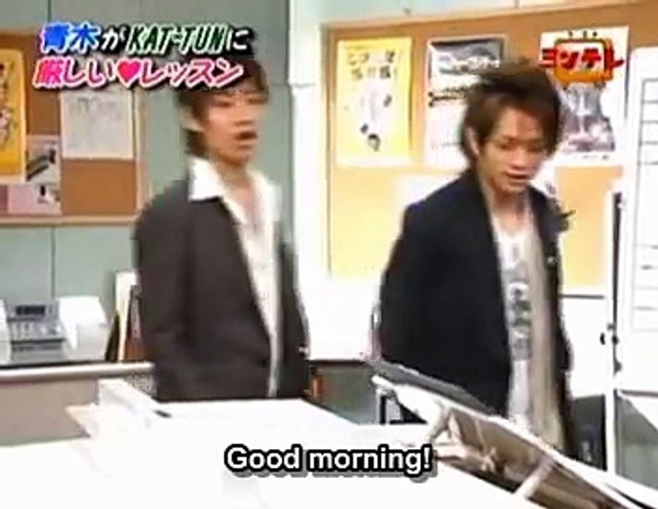 [JWS] KAT-TUN - Vocal Lessons Pt.1 (Eng Subbed)