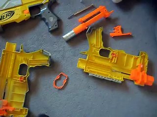 how to put the nerf recon cs-6 back together