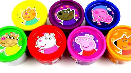 Play Doh Peppa Pig Surprise Eggs Minions Frozen Disney toys