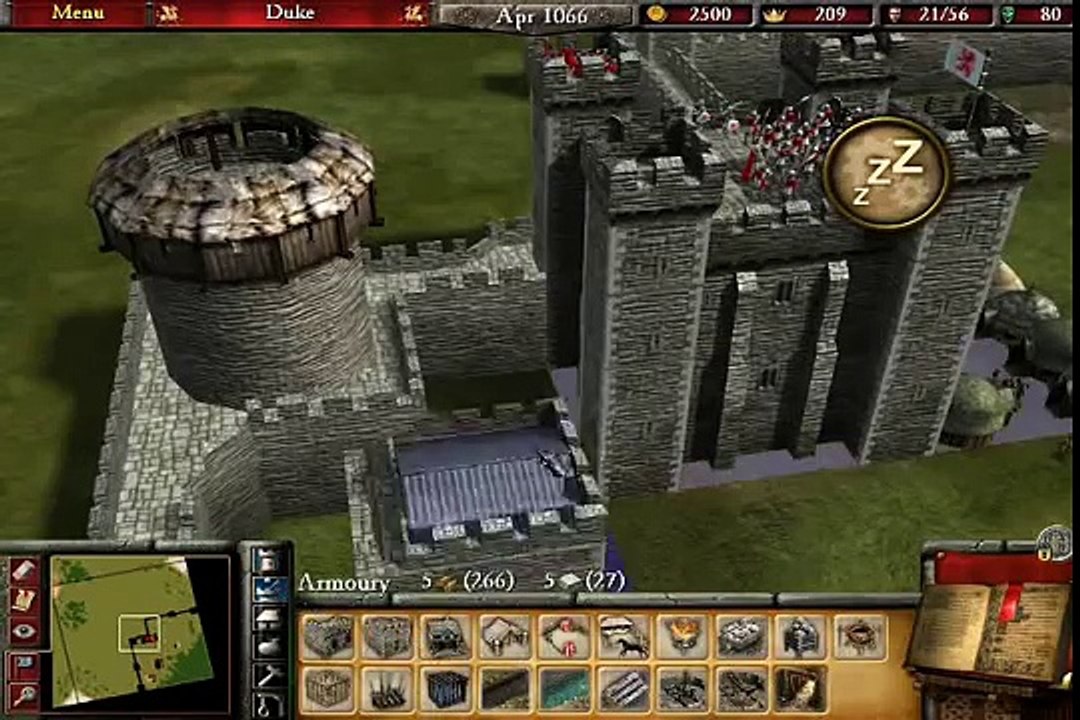 Stronghold 2 Gameplay part 1