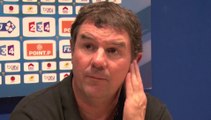 Après HAC - CA Bastia (1-2), réaction de Thierry Goudet