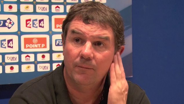 Après HAC - CA Bastia (1-2), réaction de Thierry Goudet