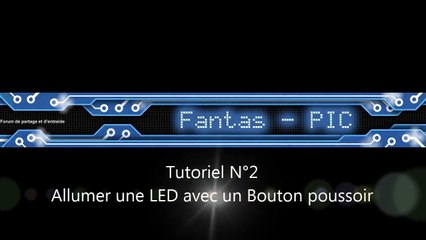 Allumer une LED avec un BP en MikroC