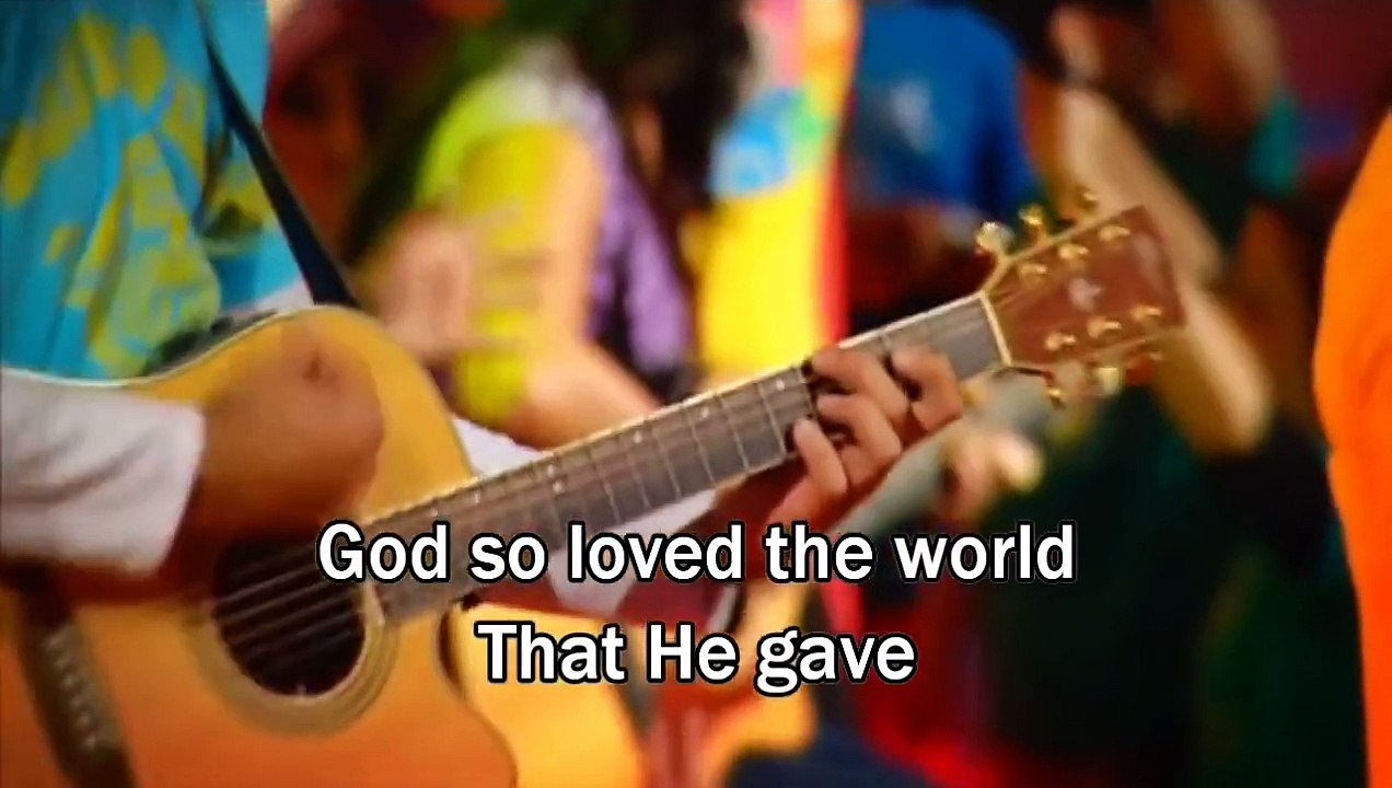 God So Loved   Hillsong Kids with Lyrics Subtitles Worship Song