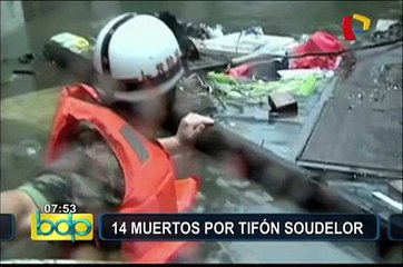 Tifón 'Soudelor' deja 14 muertos y miles de damnificados en China