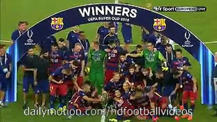 Fc Barcelona Winner Uefa Super Cup 11.08.2015 HD