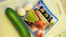 Hiyashi Chuka - Easy Japanese Cooking Recipe, summer cold noodlesシンプル冷やし中華