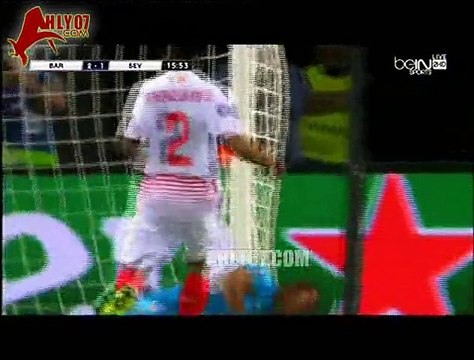 أهداف نهائي السوبر الأوربي برشلونة 5 مقابل 4 إشبيلية 11 أغسطس 2015