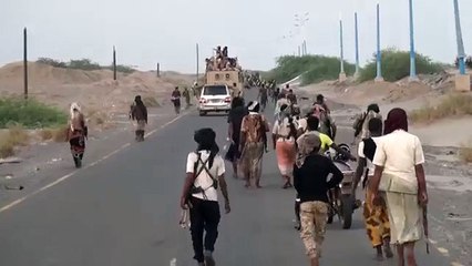 Así avanzan posiciones las fuerzas del gobierno en Yemen