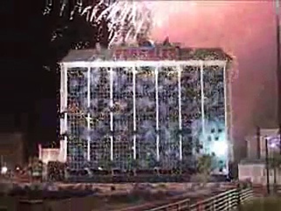 Frontier Hotel Implosion Las Vegas 11-13-2007