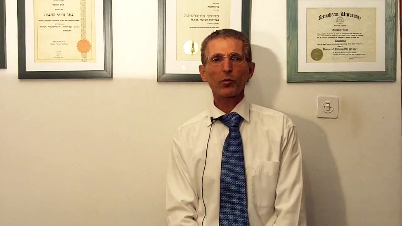דר' ערן אשחר מסביר על שיטת הטיפול שלו