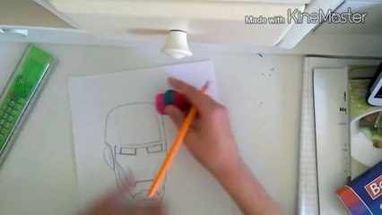 Speed Art - Iron Man | Drawing Tutorials