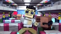 Minecraft Style Oppa Gangnam Style