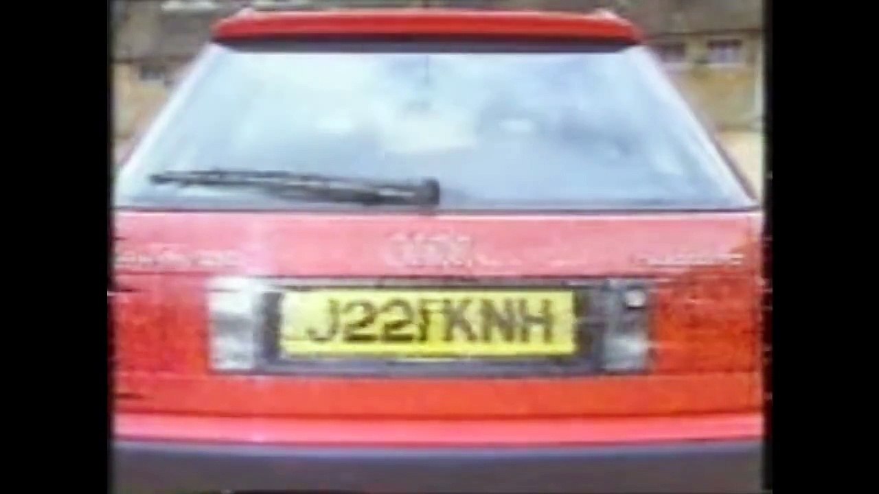 Old Top Gear 1991 - Citroen XM and Audi 100 estates (Bad Quality)