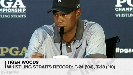 Tiger Woods Previews Whistling Straits