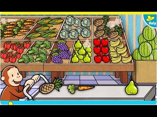 Curious George - Supermarket Mix-Up Full Episodes Cartoon Game HD 1080p