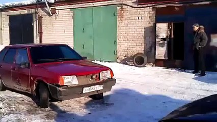 Супермен вернулся !!! Супер авто удар )))