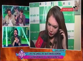 Jazmín Pinedo rechaza actitud de Gino ante Christopher Gianotti
