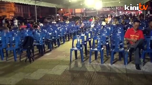 Over 10k at DAP ceramah, while BN sees empty chairs