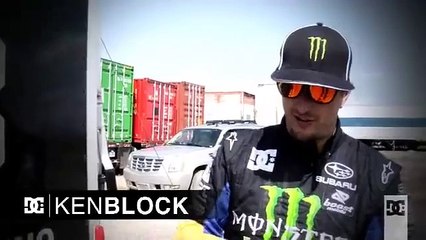 Travis Pastrana and Ken Block Freestyle Moto & Rally Jump