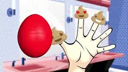 Finger Family POOP Family Nursery Rhyme   Cartoon Songs For Children feat  Kinder Surprise Eggs