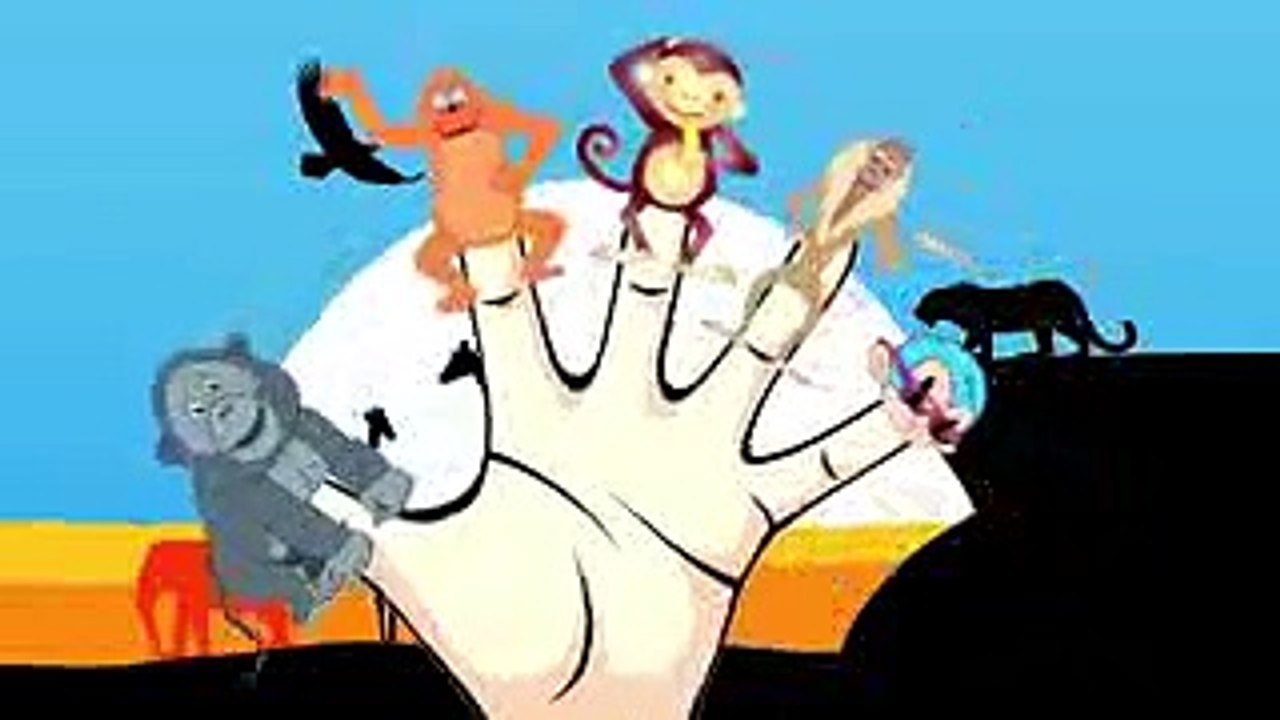 Finger Family Monkey's Family Nursery Rhyme   Cartoon Songs For Children feat Kinder Surprise Eggs
