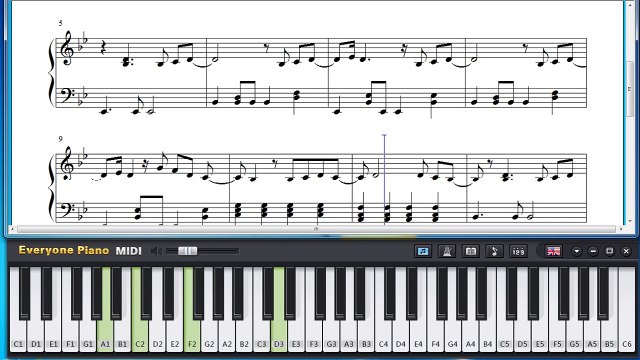 Free She's the One - Robbie Williams Piano Sheet Music Tutorial