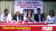 Conferencia de Prensa - Manuela Castañeira - Cierre de listas y lanzamiento oficial