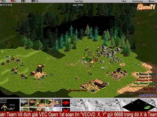 [GameTV.Vn] AOE Giao luu | GameTV 2 vs caudien C1 Tran 3 (08062012)