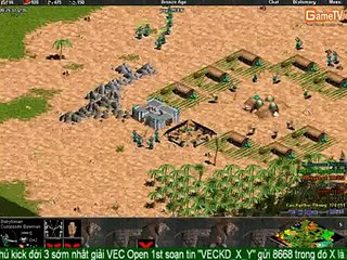 [GameTV.Vn] AOE Giao luu | GameTV 2 vs caudien C1 Tran 2 (08062012)