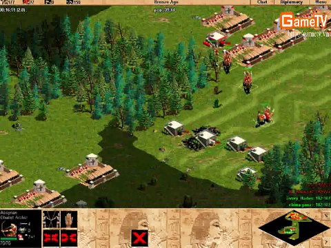 [GameTV.vn] AOE Viet - Trung | Assyrian: Dinosaur vs NhanTu (040712) Tran 5