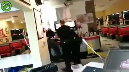 Super Human Man Immune To Tasers. HOODSHOWHIPHOP.COM