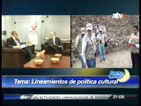 01FEB 2103 TV35 ENTREVISTA LUIS PEIRANO FALCONÍ,  MINISTRO DE CULTURA, TEMA LINEAMIENTOS DE POLÍTICA CULTURAL 1