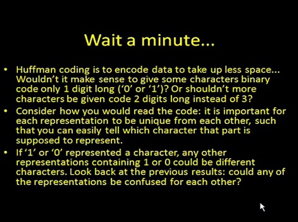 Huffman Coding Tutorial